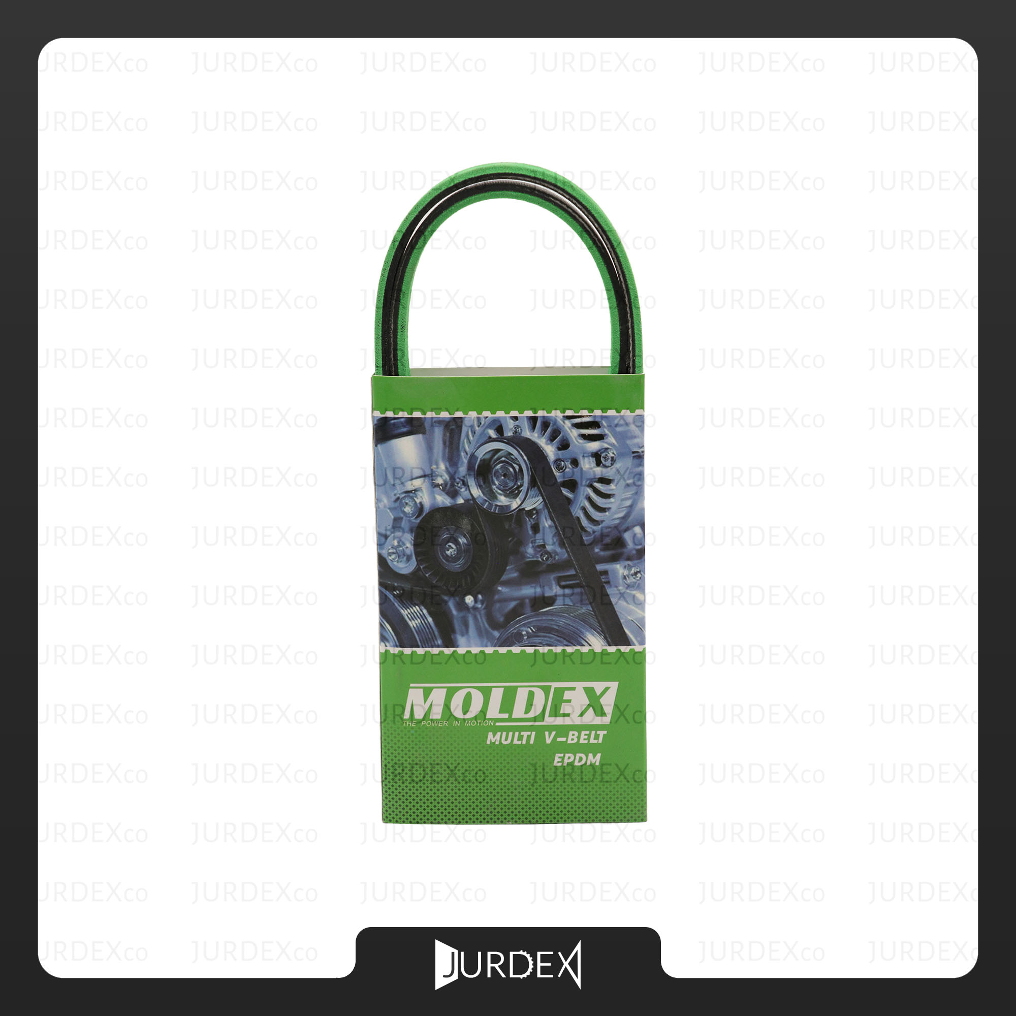 تسمه دینام پراید - 885 ( مولد - EPDM ) برند مولدکس - MOLDEX