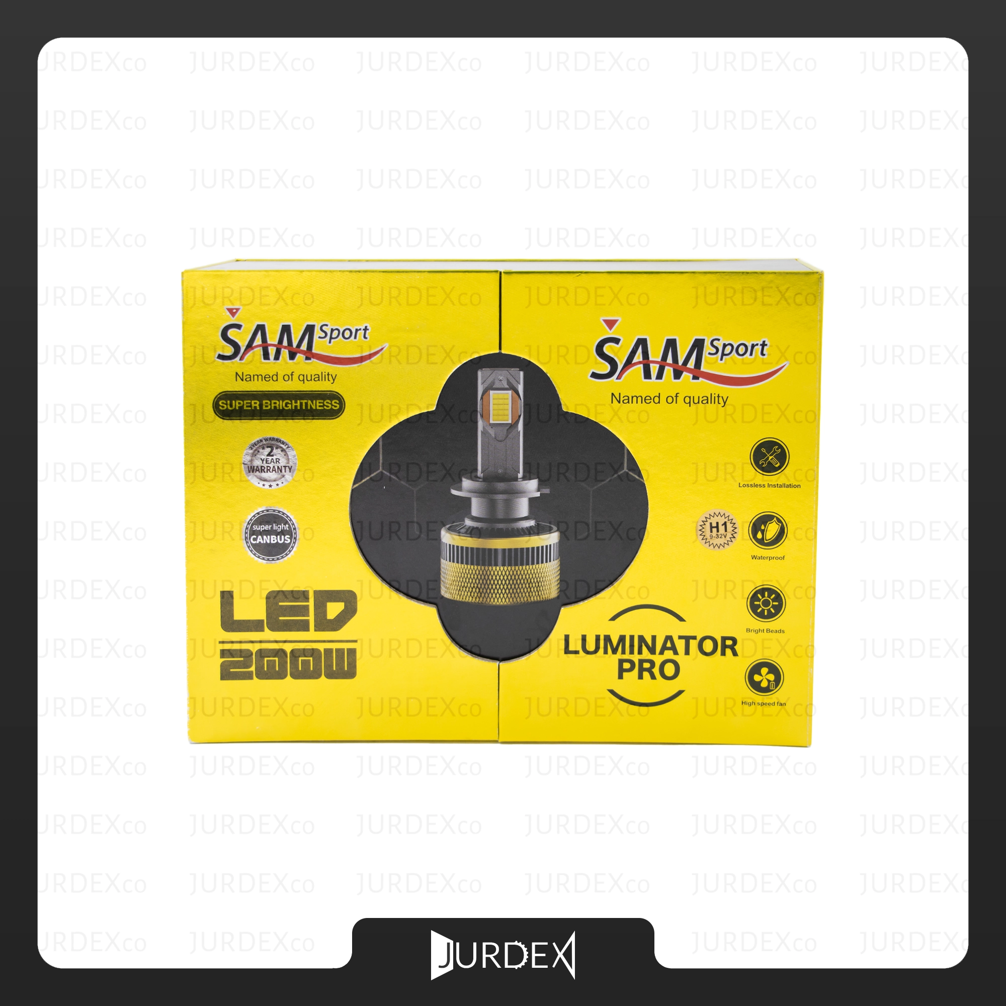 هدلایت سام مدل لومیناتور پرو ( 255 وات ) – SAM SPORT