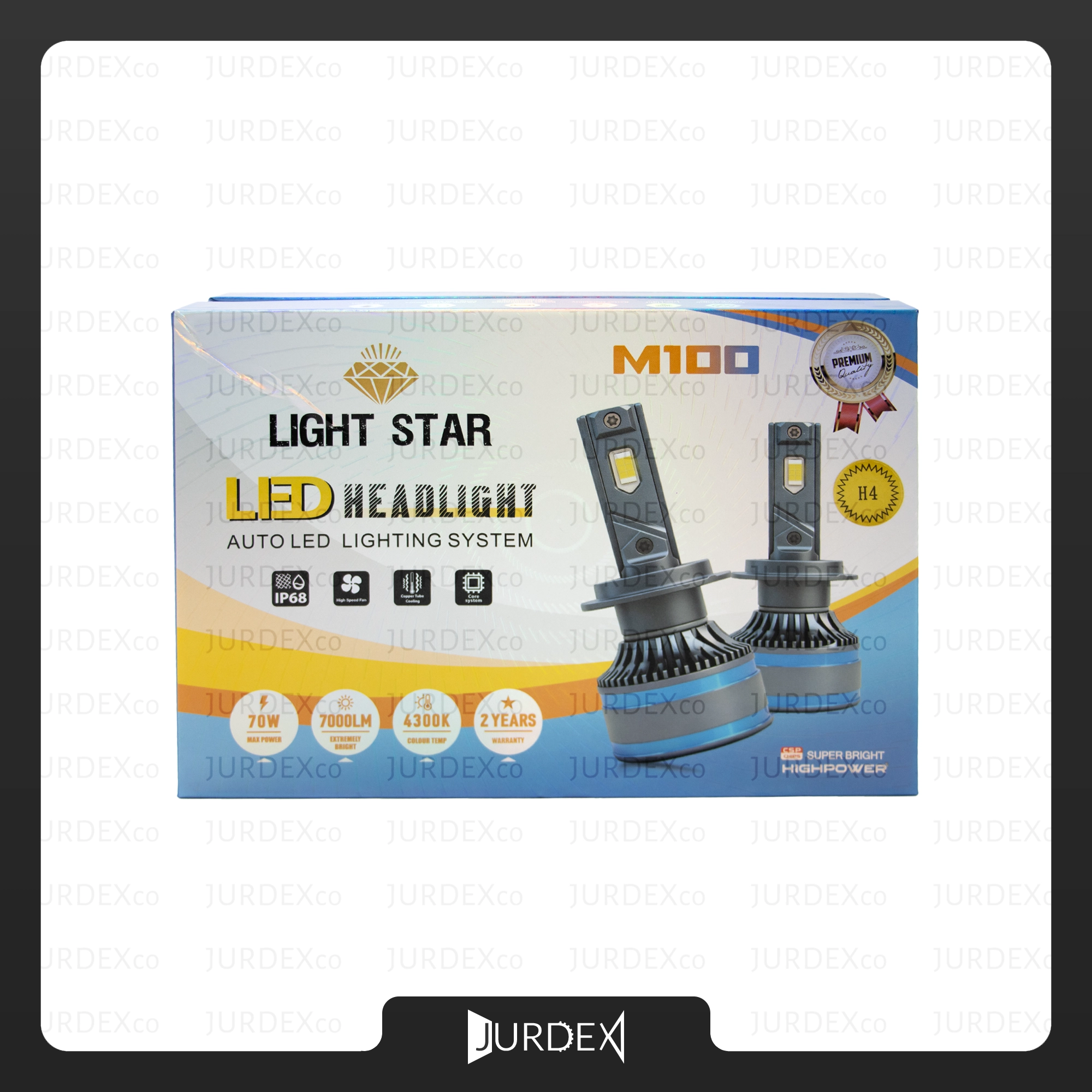 هدلایت لایت استار مدل M100 ( 70 وات – افتابی یا سفید ) – ZENITH